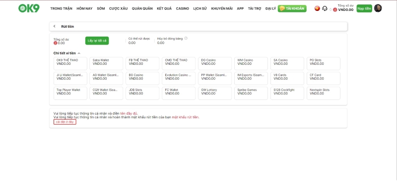 Chọn phương thức rút tiền phù hợp