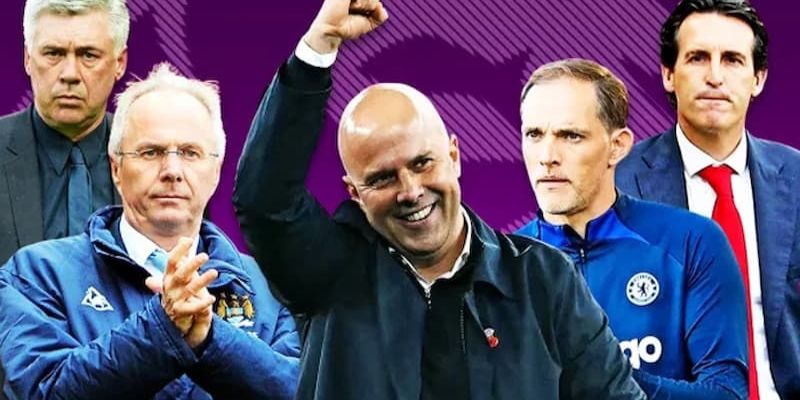 HLV Arne Slot lot top 10 người có khởi đầu tốt nhất